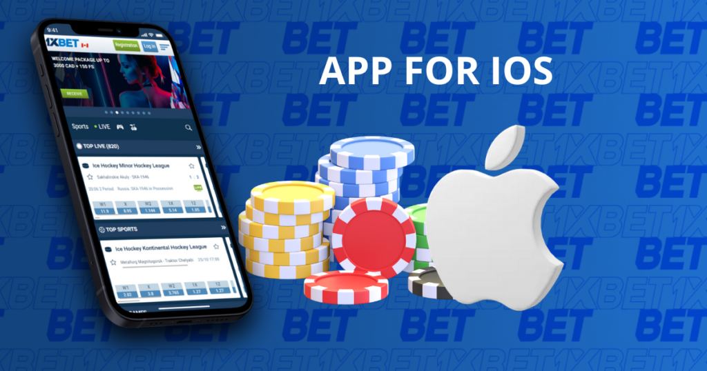 App for iOS at 1xBet